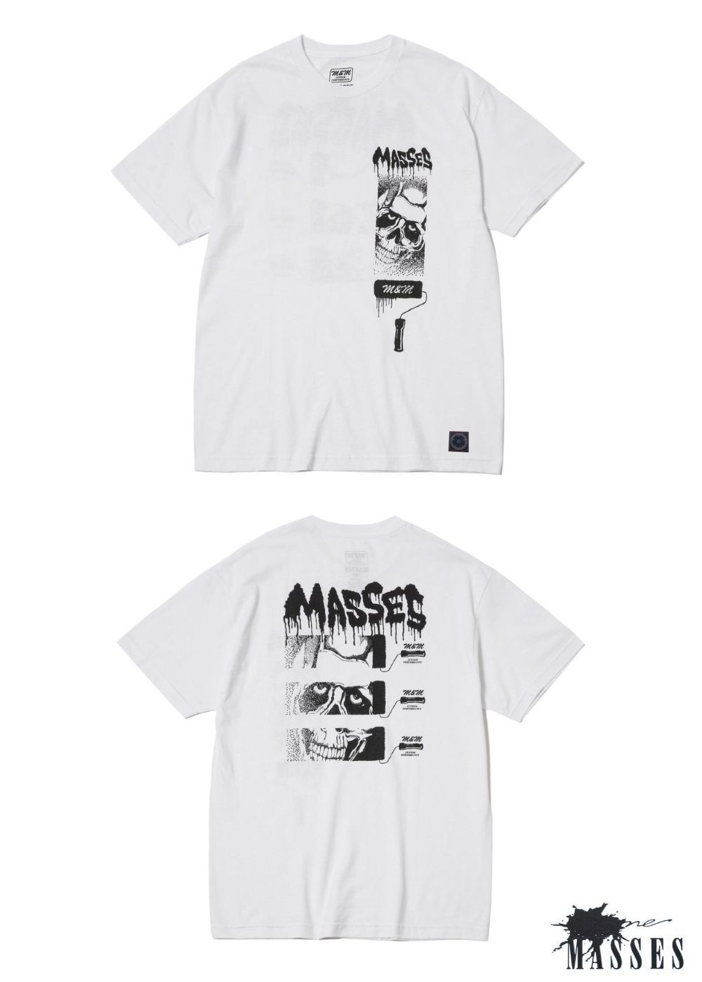 M&M CUSTOM PERFORMANCE - ×MASSES ROLLAR T (WHITE) / マシス 