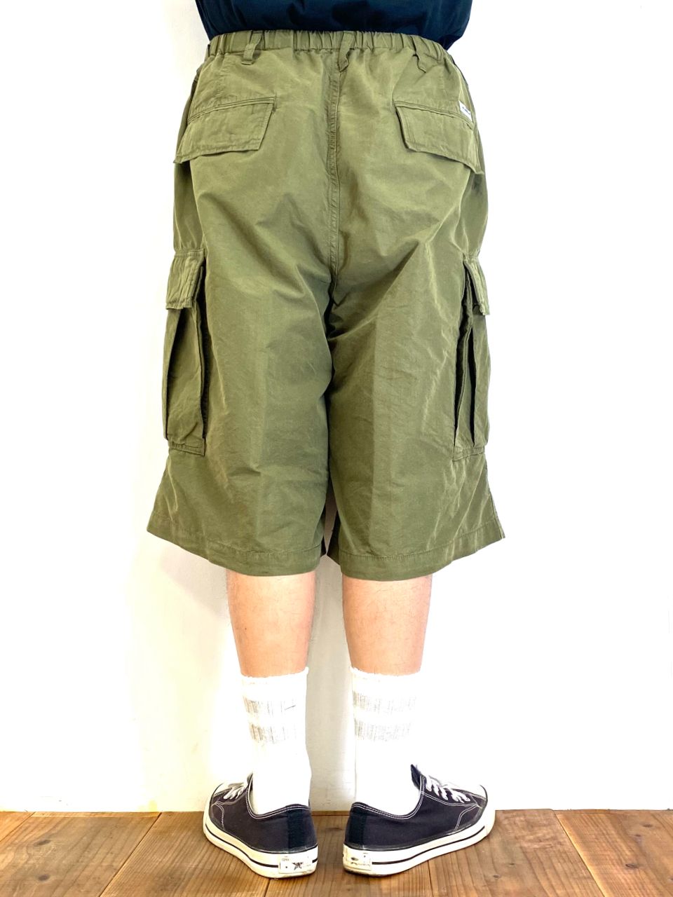 COOTIE PRODUCTIONS - N/C Poplin 6 Pocket Easy Shorts (SAGE COOTIE PRODUCTIONS - N/C Poplin 6 Pocket Easy Shorts (SAGE