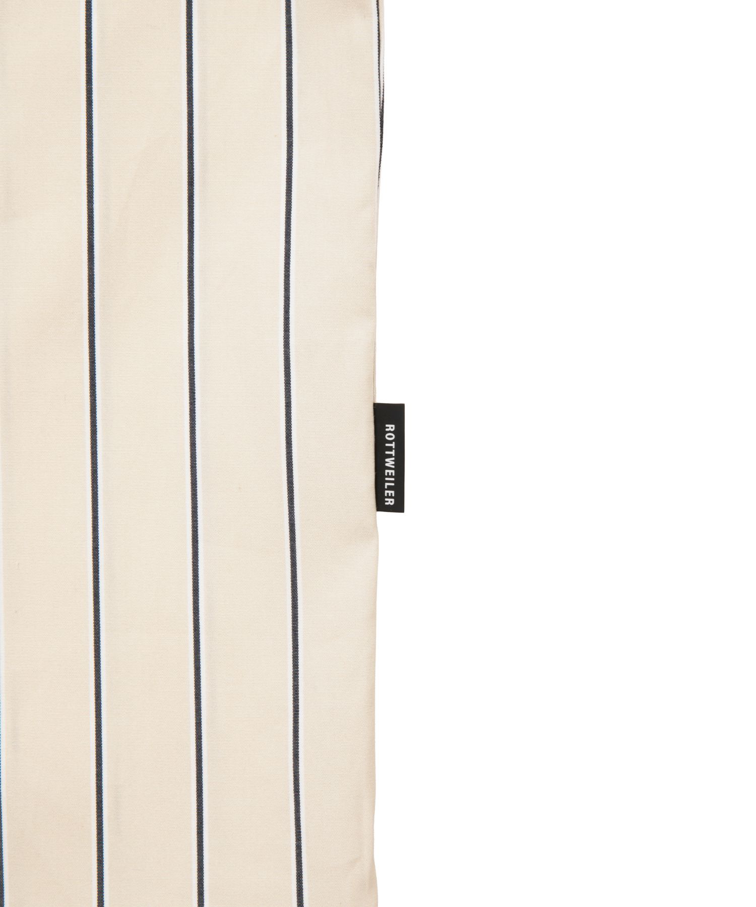 R9 STRIPE SHIRT (BEIGE) / オープンカラー ストライプ シャツ