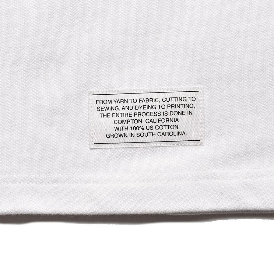 Heavy weight Loose Fit L/S T-SH (WHT) / BTSA コラボ Tシャツ