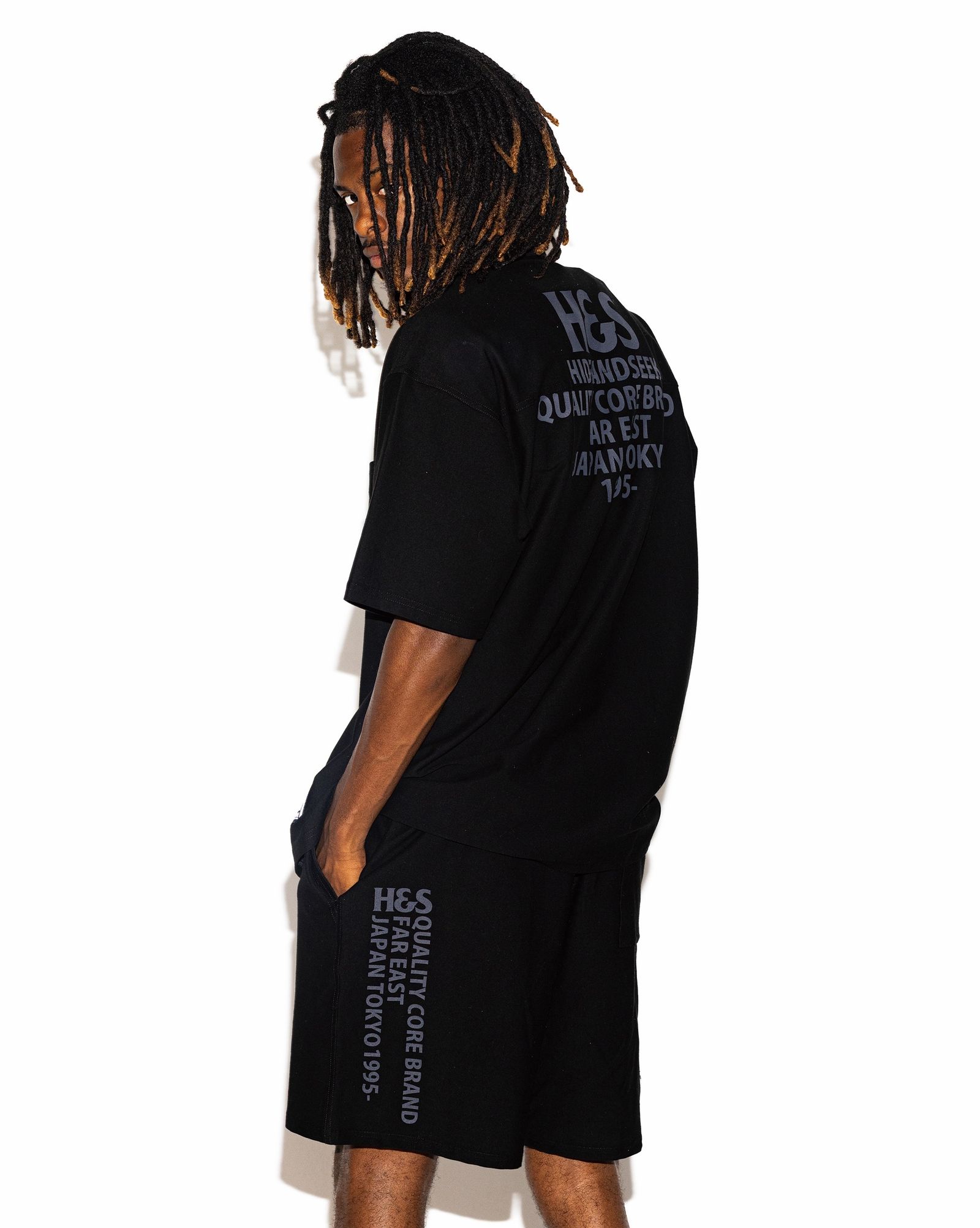 × CHROME 8℃- S/S Shirt (BLACK ) / クローム コラボ 8°Cマイナス シャツ