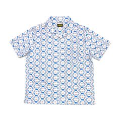PORK AOP SHIRT (WHITE) / オリジナル プリント シャツ