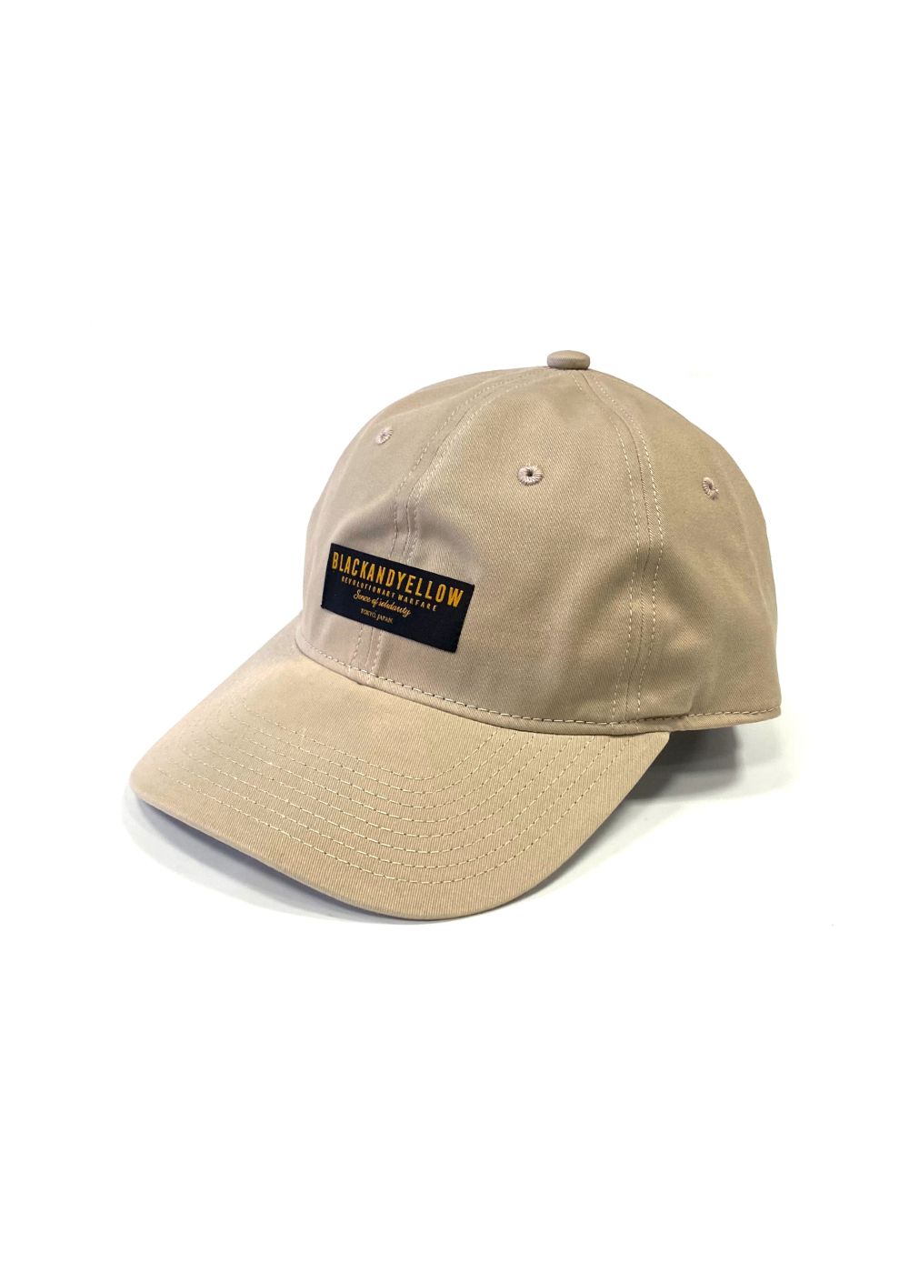 RATS - DAD CAP TAG (BEIGE) / コットンローキャップ | LOOPHOLE