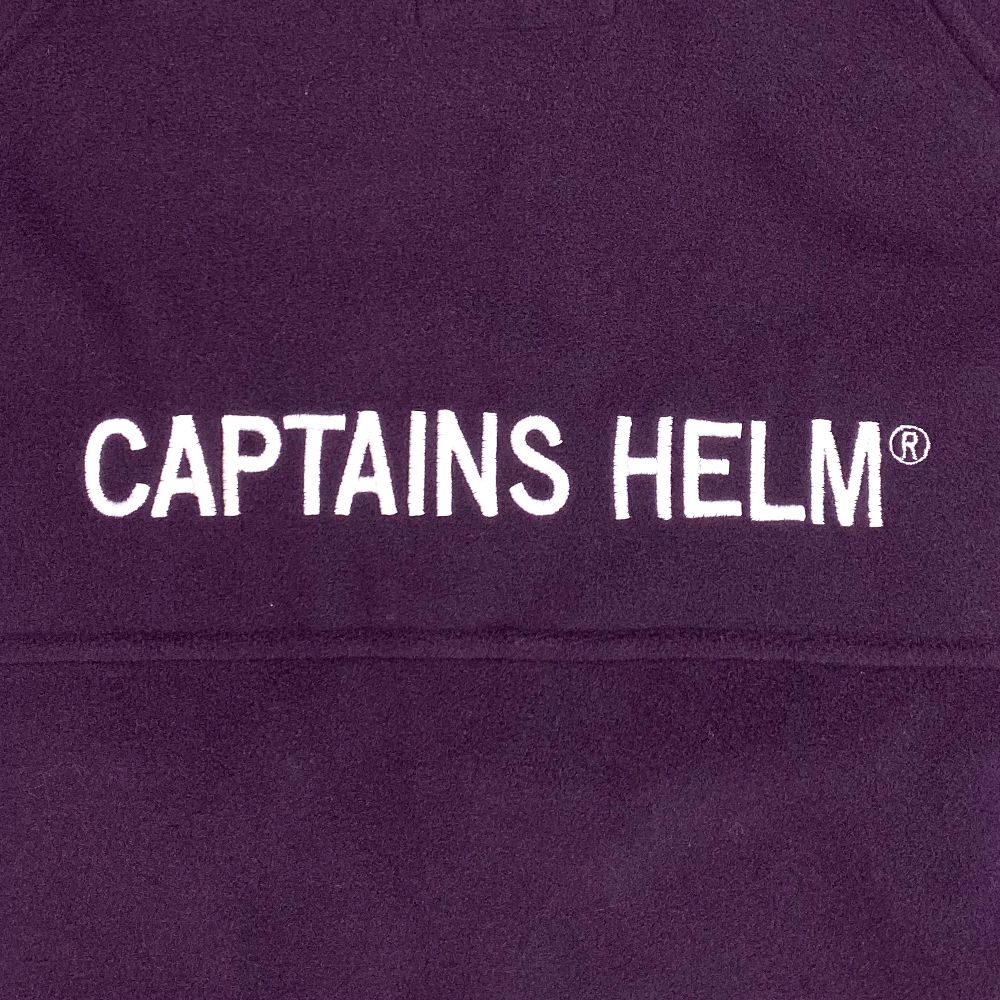 CAPTAINS HELM - POLARTEC®︎ HALF-ZIP FLEECE JACKET (BLACK