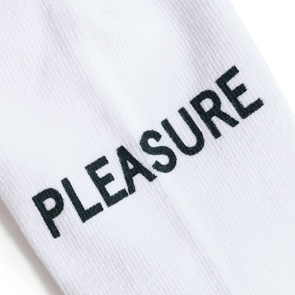 TRADEMARK LOGO 2PC SOCKS (BLACK/WHITE) / 2パック ジャガードソックスセット