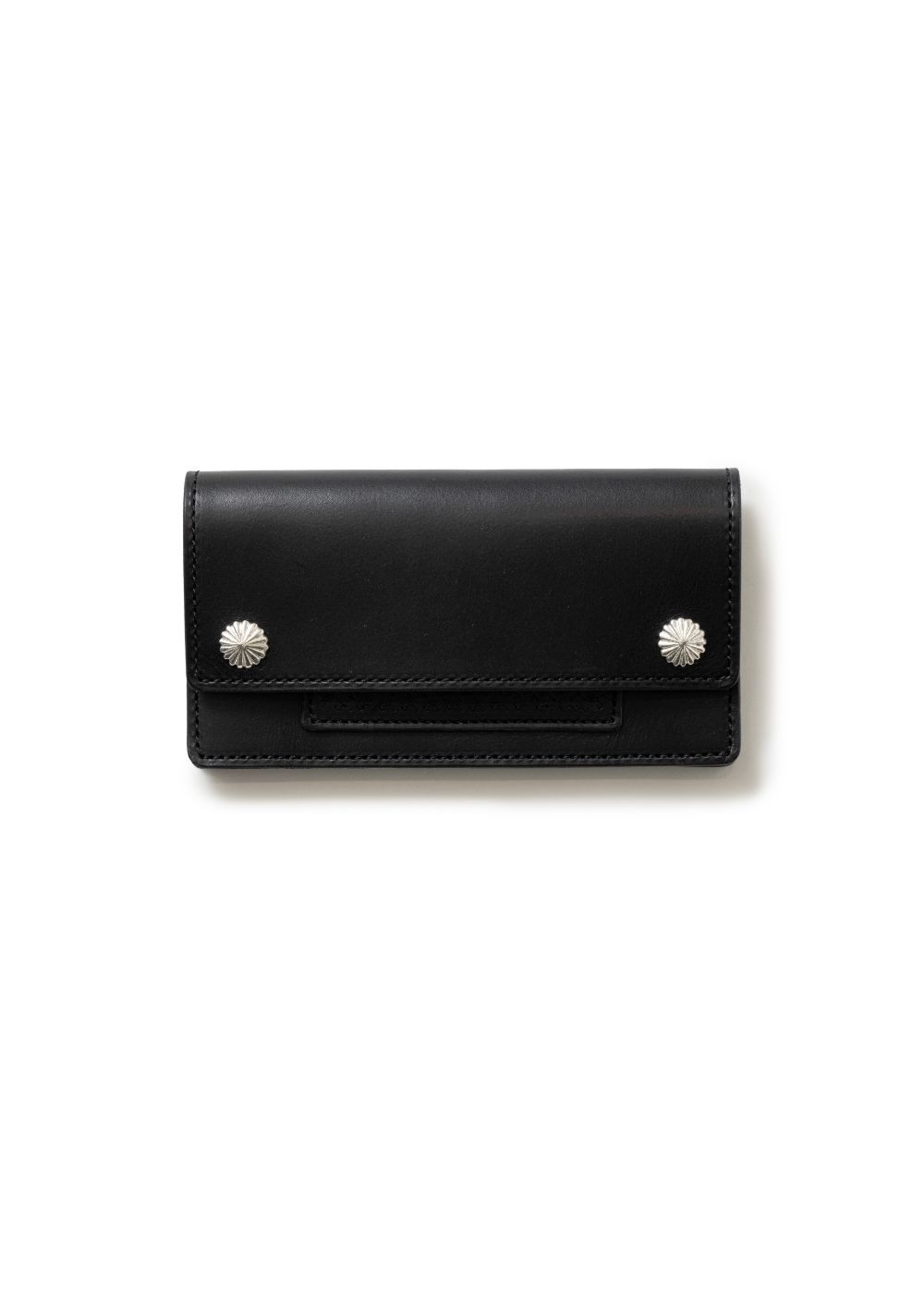 RATSxBINGO BROTHERS 2CONCHO WALLET (SILVER925) / ビンゴブラザーズ コラボ レザーウォレット