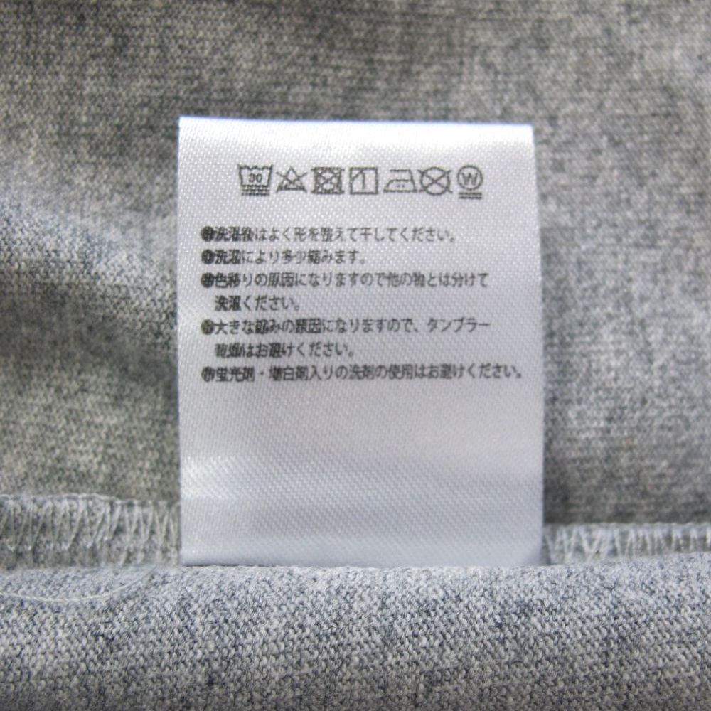 ロゴ刺繍 L/S Tee (GRAY)