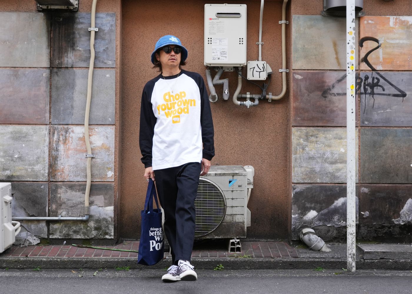 DENIM SHIRT STYLE / RATS-DENIM WORK SHIRT