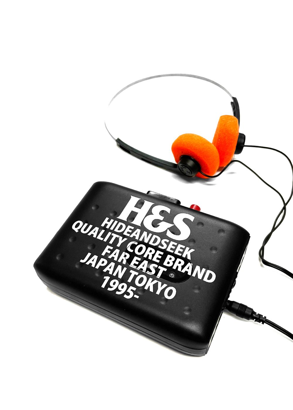 × ASIAN STAR H&S CASSETTE PLAYER with SLOW&SEXY MIX TAPE (BLACK) / エイジアンスター コラボ カセットプレーヤー & ミックステープ