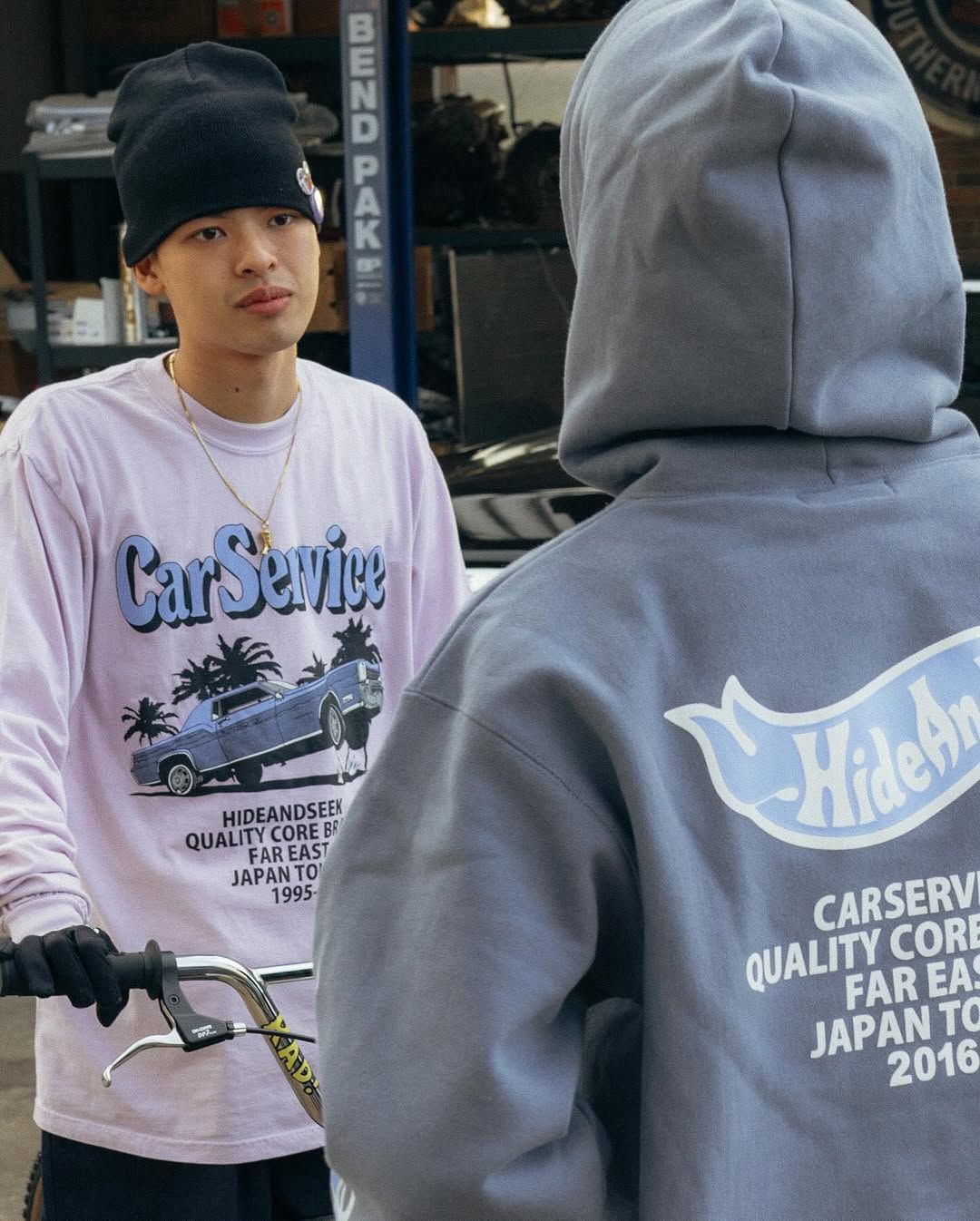 HIDEANDSEEK & CARSERVICE コラボレーションシリーズ | LOOPHOLE
