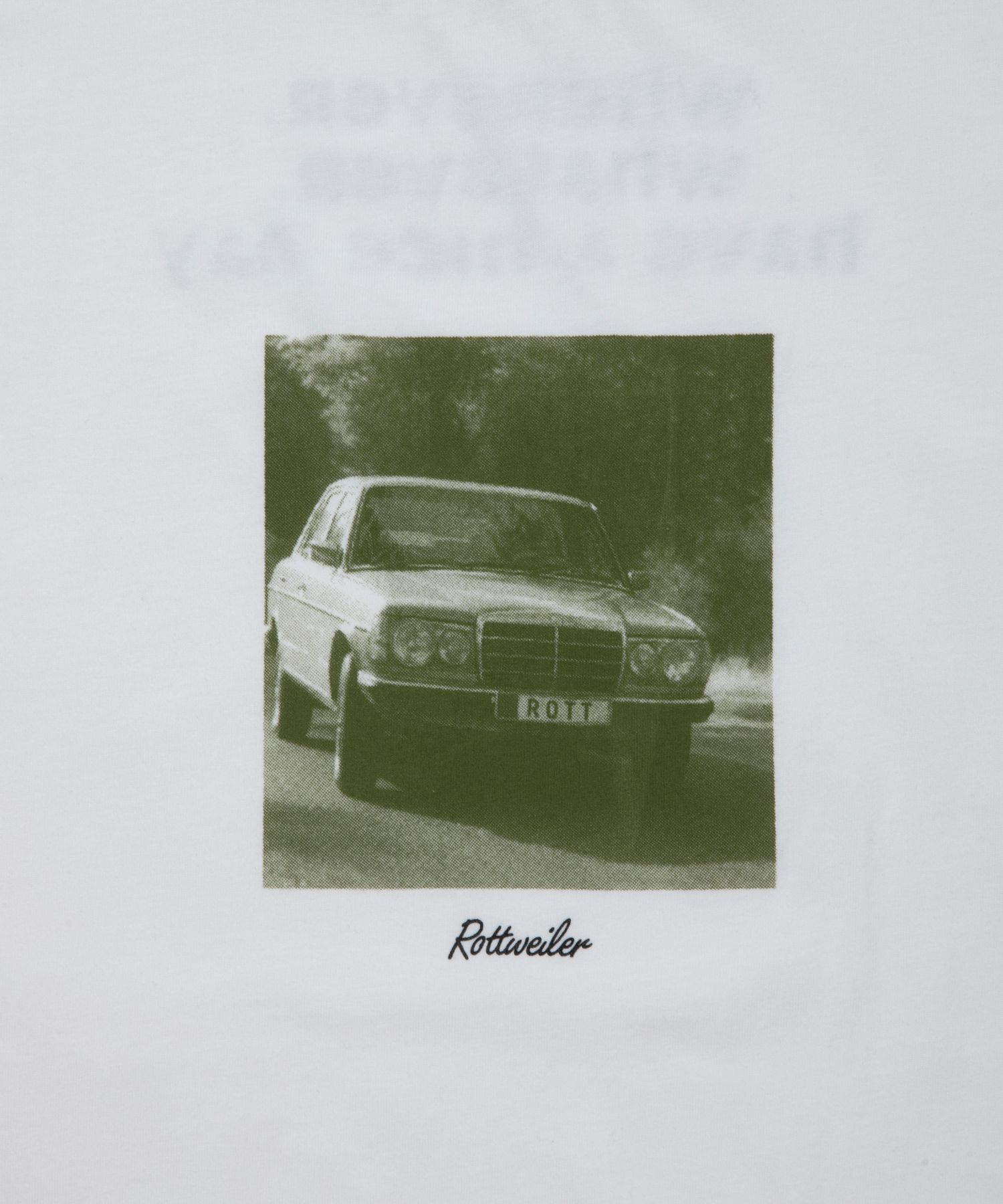 R9 PHOTO LS TEE (WHITE) /  オリジナル フォトプリント Tシャツ