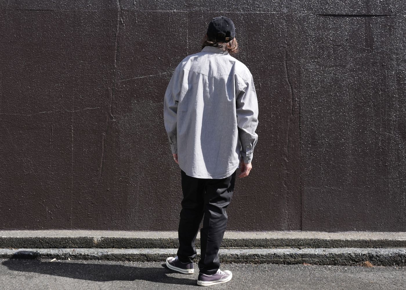 DENIM SHIRT STYLE / ROTTWEILER-R9 GRAY DENIM SHIRT