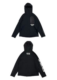 【ラスト1点】W-S 2nd LAYER TECH HOODIE (BLACK) / 2ndレイヤー テックフーディー