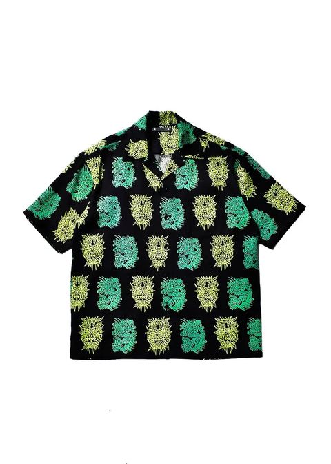 ×NOAH LYON S/S Open Collar SH (GPT) / ノア ライオン コラボ シャツ