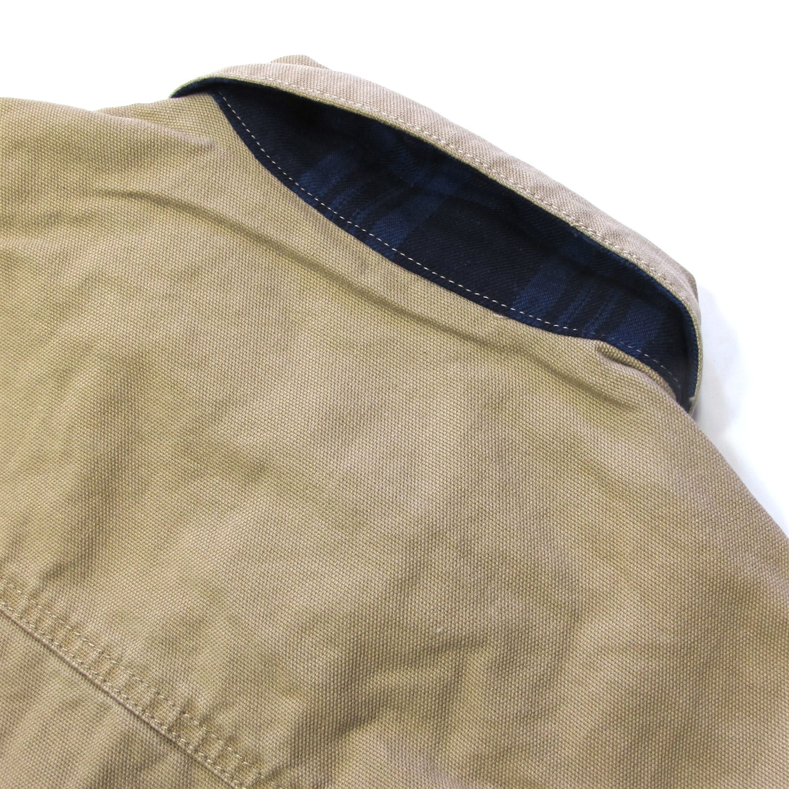 PORKCHOP - HEAVY OX TRUCKER JKT (KHAKI) / オリジナル ダック 