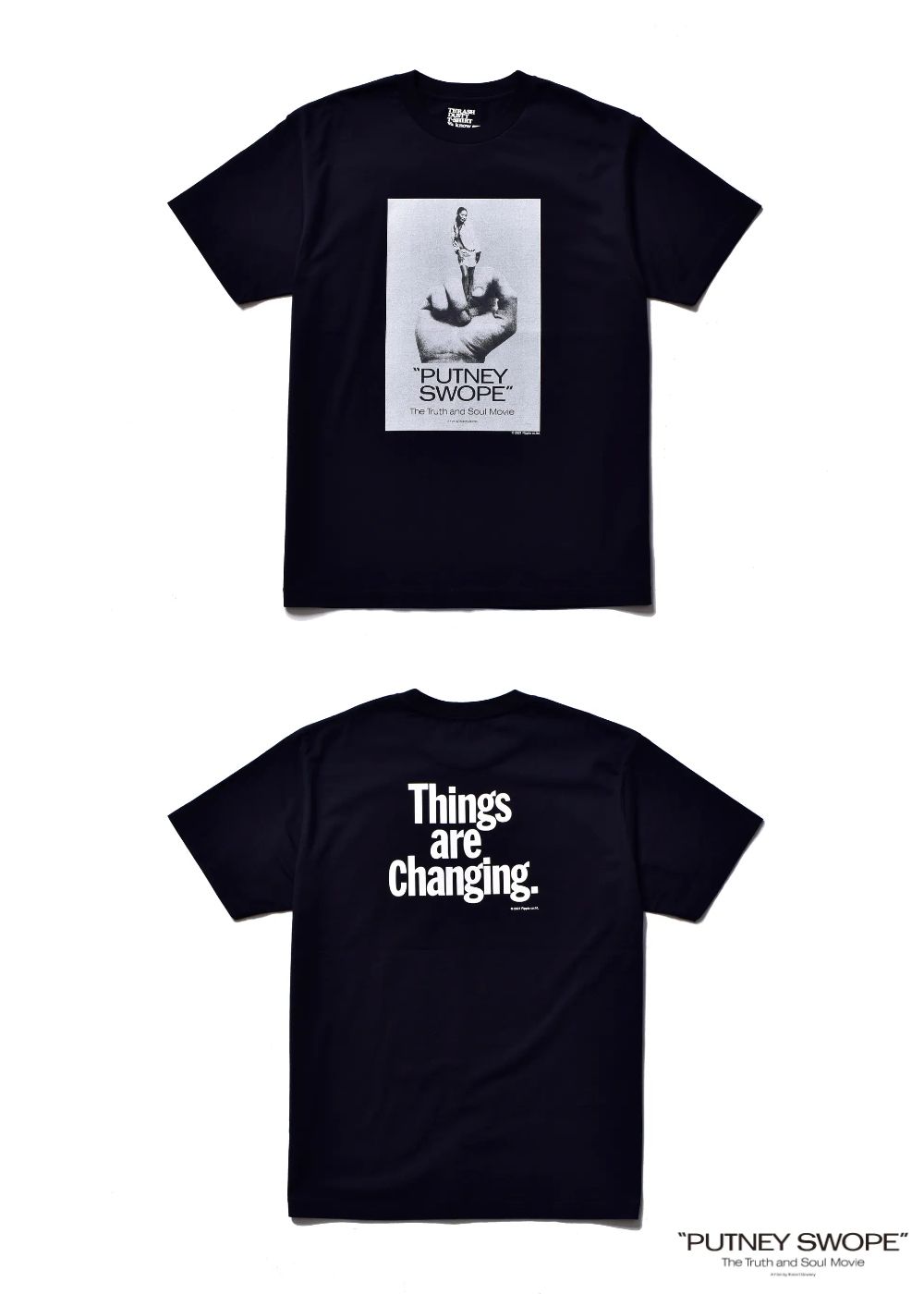 Putney Swope×Stie-lo Tee (BLACK) / ×パトニー・スウォープ×スティーロ コラボTシャツ