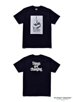 Putney Swope×Stie-lo Tee (BLACK) / ×パトニー・スウォープ×スティーロ コラボTシャツ