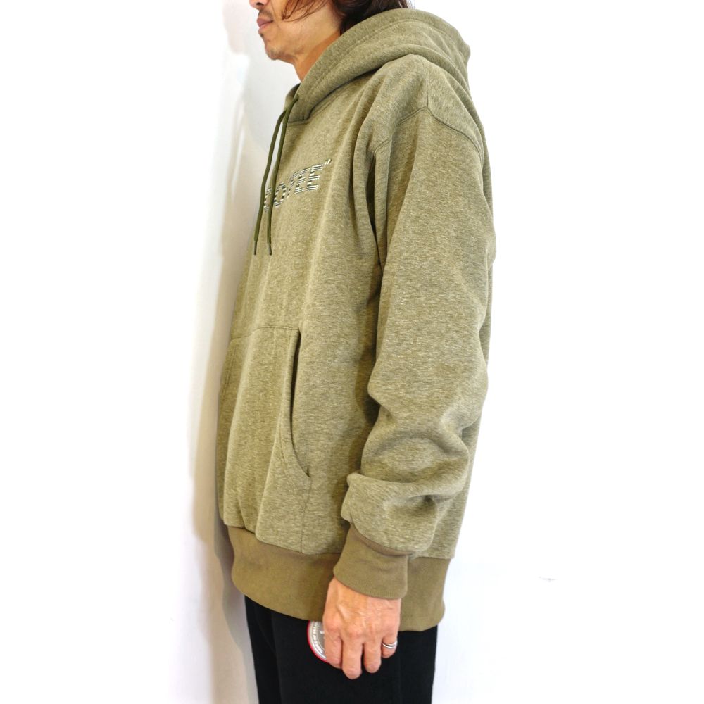 裏起毛パーカー (KHAKI)