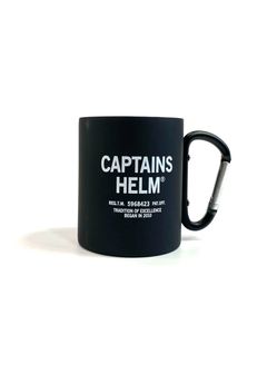 【ラスト1点】OUTDOOR MUG (BLACK) / カラビナ付き アウトドア マグカップ