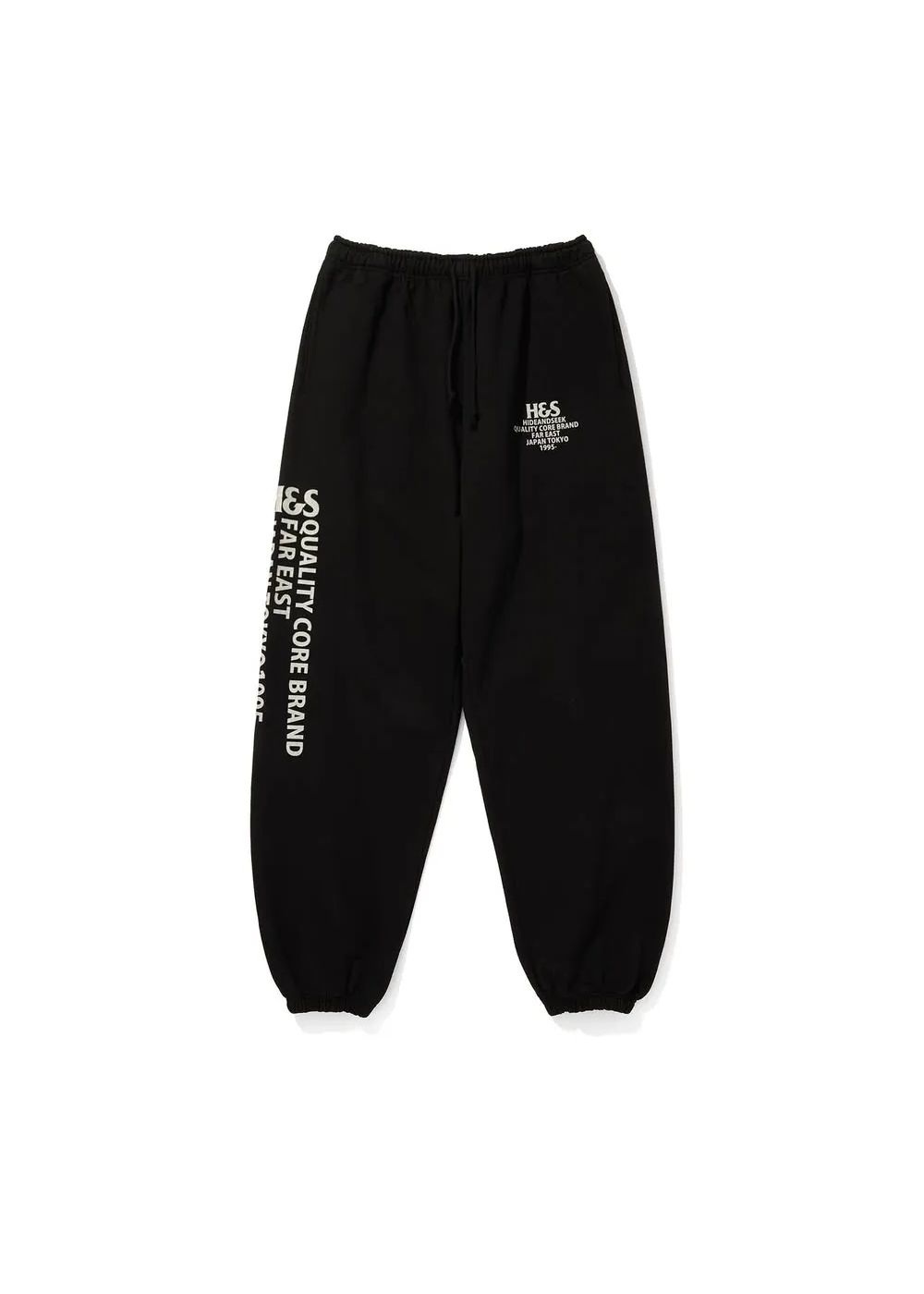 【ラスト1点】H&S Sweat Pant (BLACK) / オリジナル セットアップスウェットパンツ / セットアップ可能