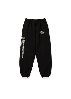 【ラスト1点】H&S Sweat Pant (BLACK) / オリジナル セットアップスウェットパンツ / セットアップ可能