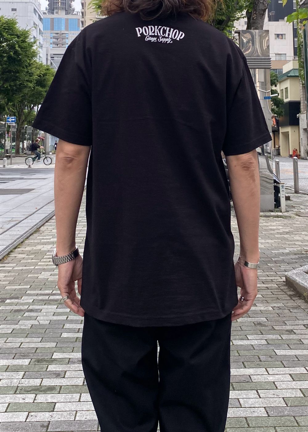 PORK STORE TEE (BLACK) / ポーク ストア Tシャツ