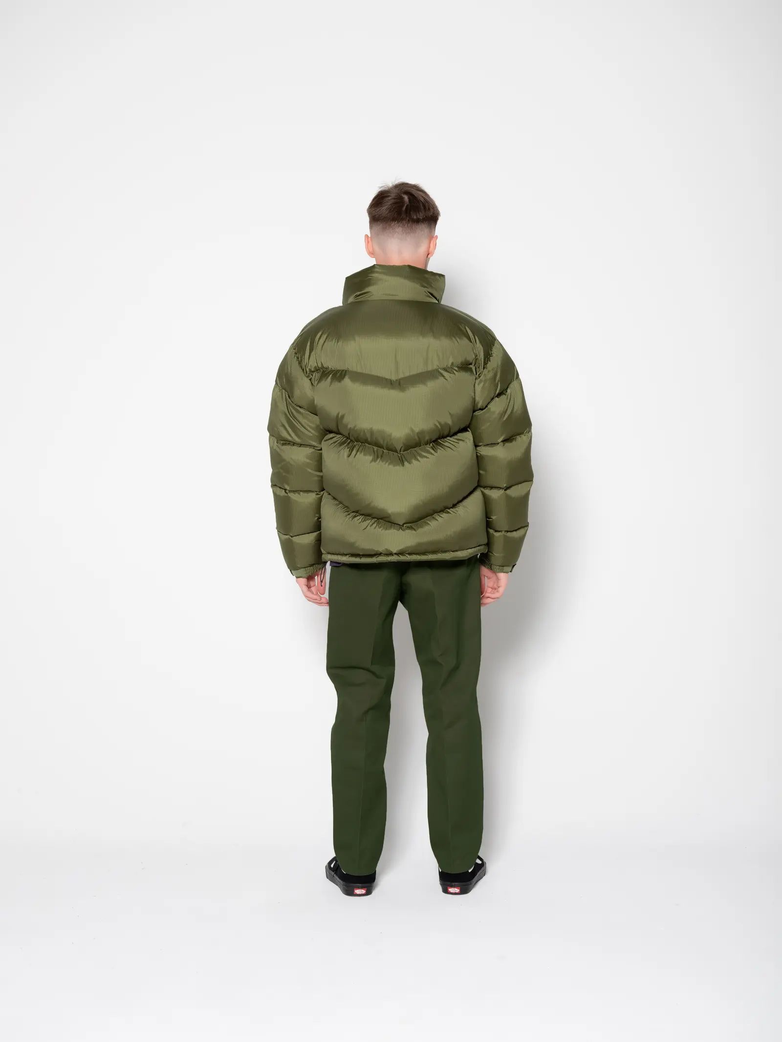 DICKIES 10L TC PANTS "THUNDERS" (OLIVE) / ディッキーズ コラボ チノパンツ