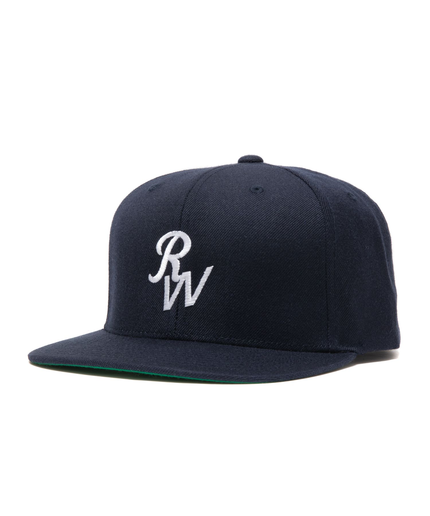 ROTTWEILER - RW CAP (NAVY) / ロゴ刺繍 ベースボールキャップ 