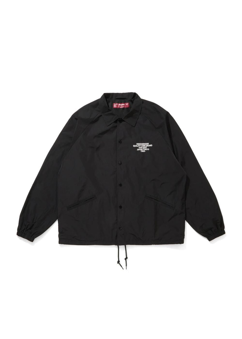 Coaches Jacket (BLACK) / ナイロン コーチ ジャケット / セットアップ可能