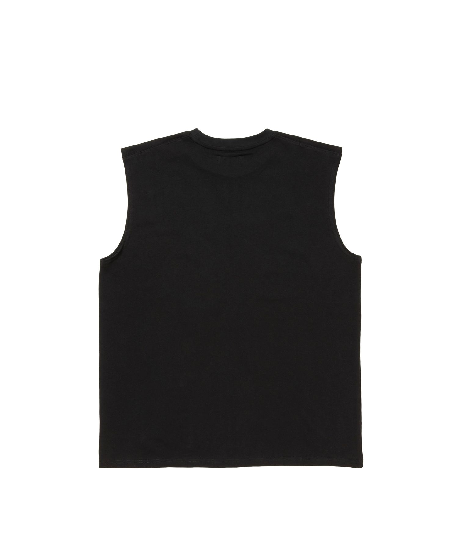 R9 BASIC NOSLEEVE TEE (BLACK) / オリジナル ノースリーブ Tシャツ
