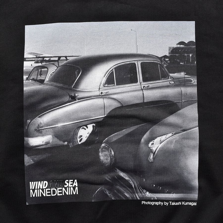 MINEDENIM - ×WDS Photo Hoodie (LIGHT GRAY) / ウィンダンシー