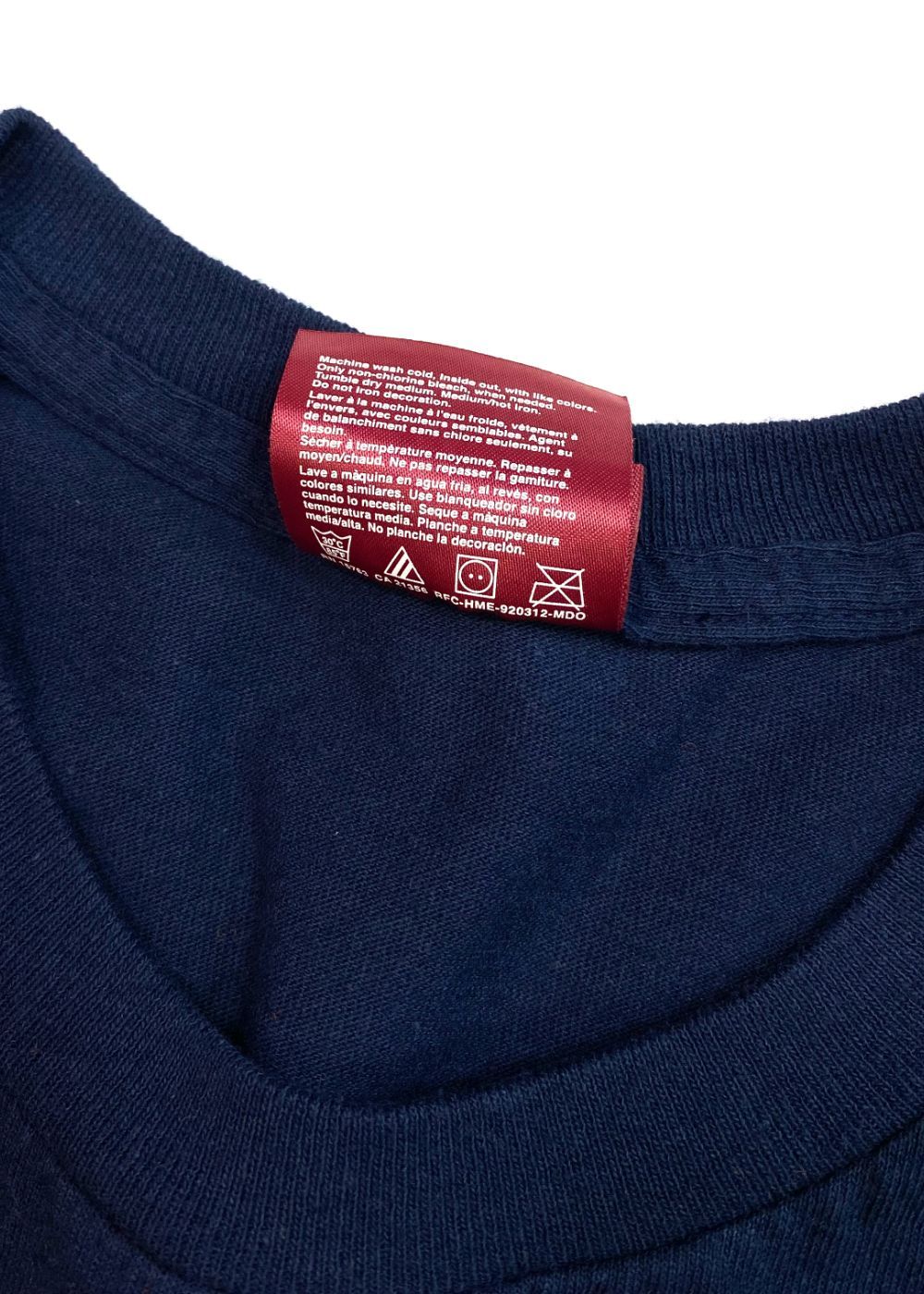 Logo L/S Tee(25ss Front) Big Silhouette (NAVY) / ロゴ プリント ロングスリーブ Tシャツ
