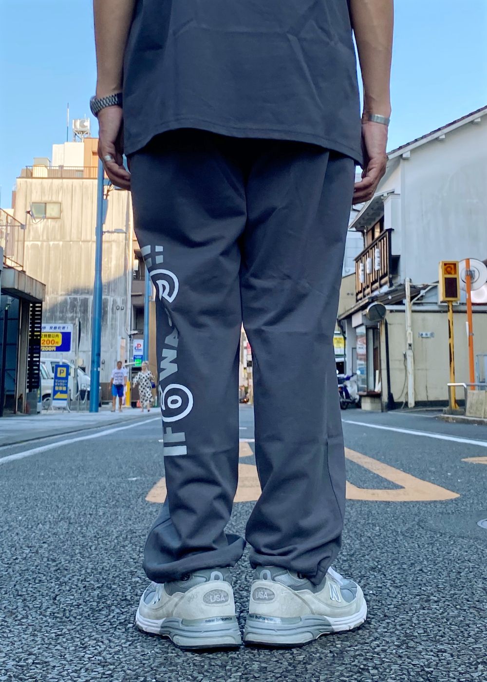 Original Jersey pant (CHARCOAL GRAY) / 西浦徹 コラボ イージー パンツ