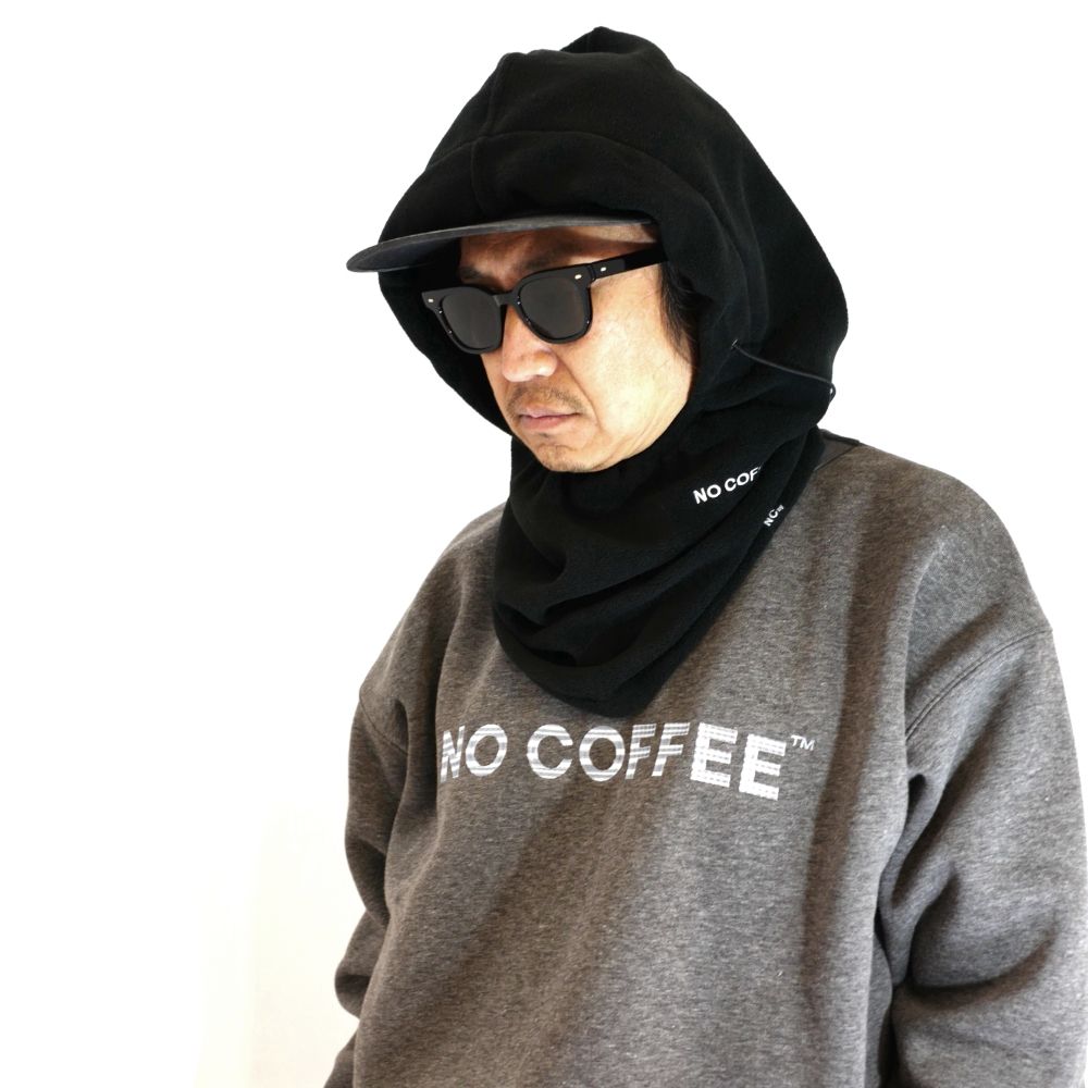 NC BY NO COFFEE - ヘッドネックウォーマー (BLACK) | LOOPHOLE