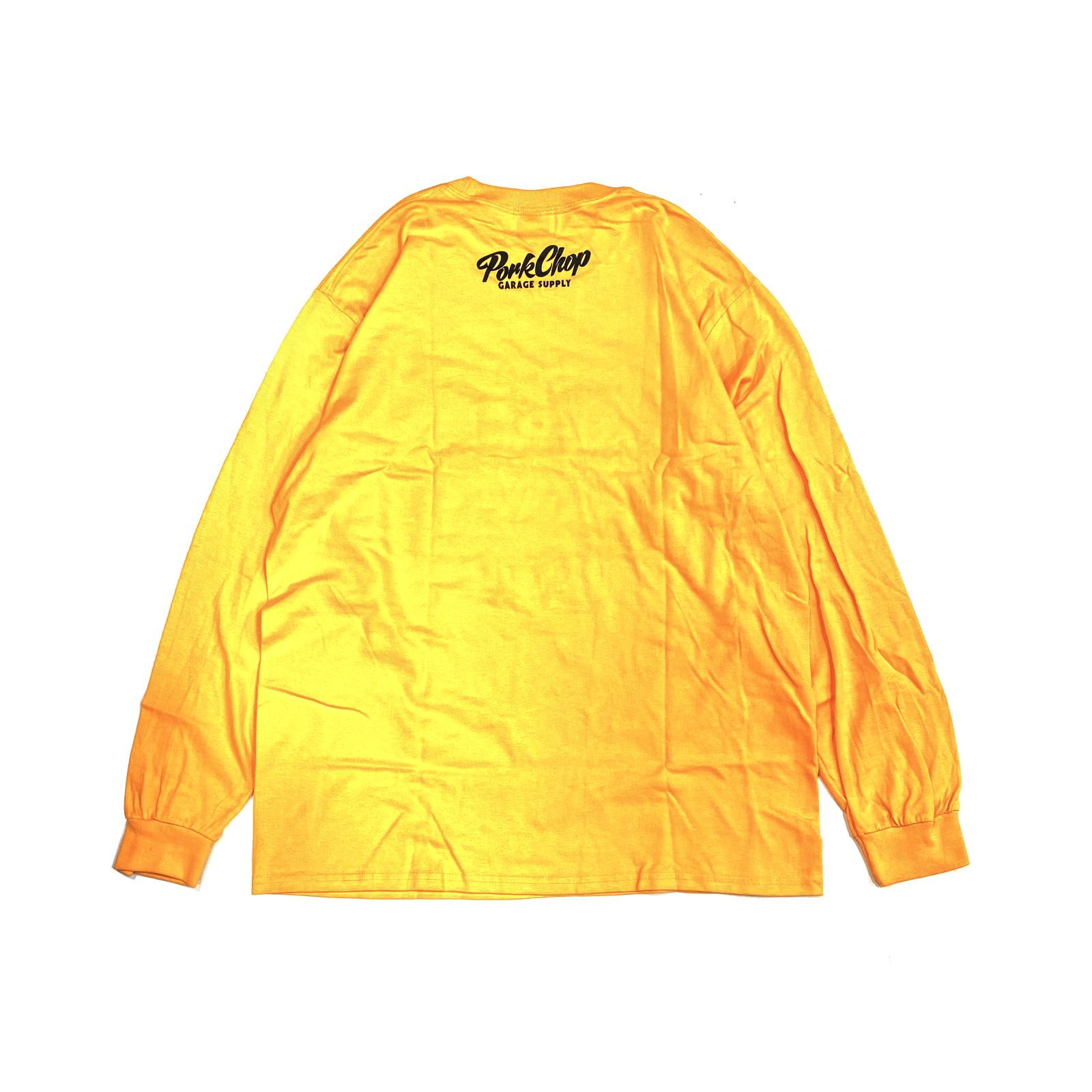 SLOGAN L/S TEE (GOLD) / スローガン ロングスリーブ Tシャツ