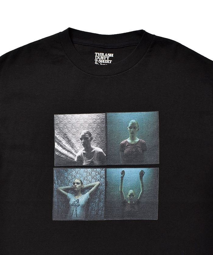 Stie-lo×Davide Sorrenti Amy Lace L/S T-SH (BLACK) / ×ダヴィデ・ソレンティ×スティーロ コラボフォトロンT