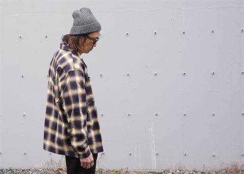 BEDWIN & RATS / SPRING CHECK SHIRT STYLE