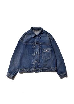 E.BF-GJKT (USD) / 1st タイプ ワイド デニム ジャケット