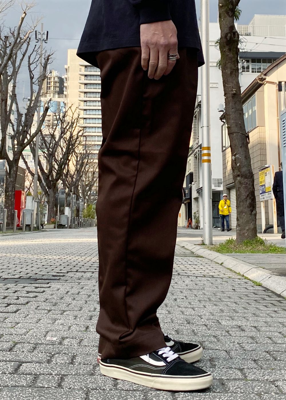 Work Slacks (BROWN) / ワーク スラックス