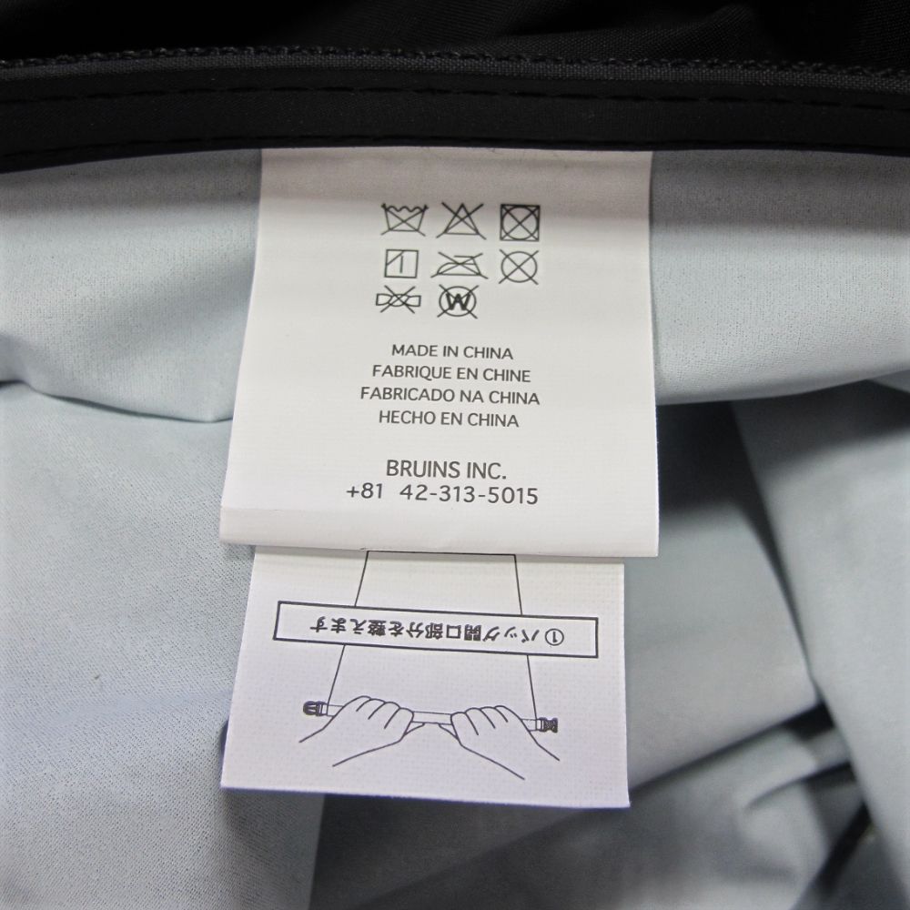 DRY BAG -15L (BLACK) / ドライバッグ15L