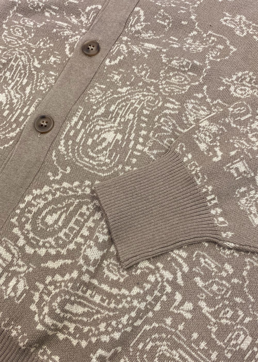 【ラスト1点】BANDANA CARDIGAN (BEIGE) / バンダナ カーディガン