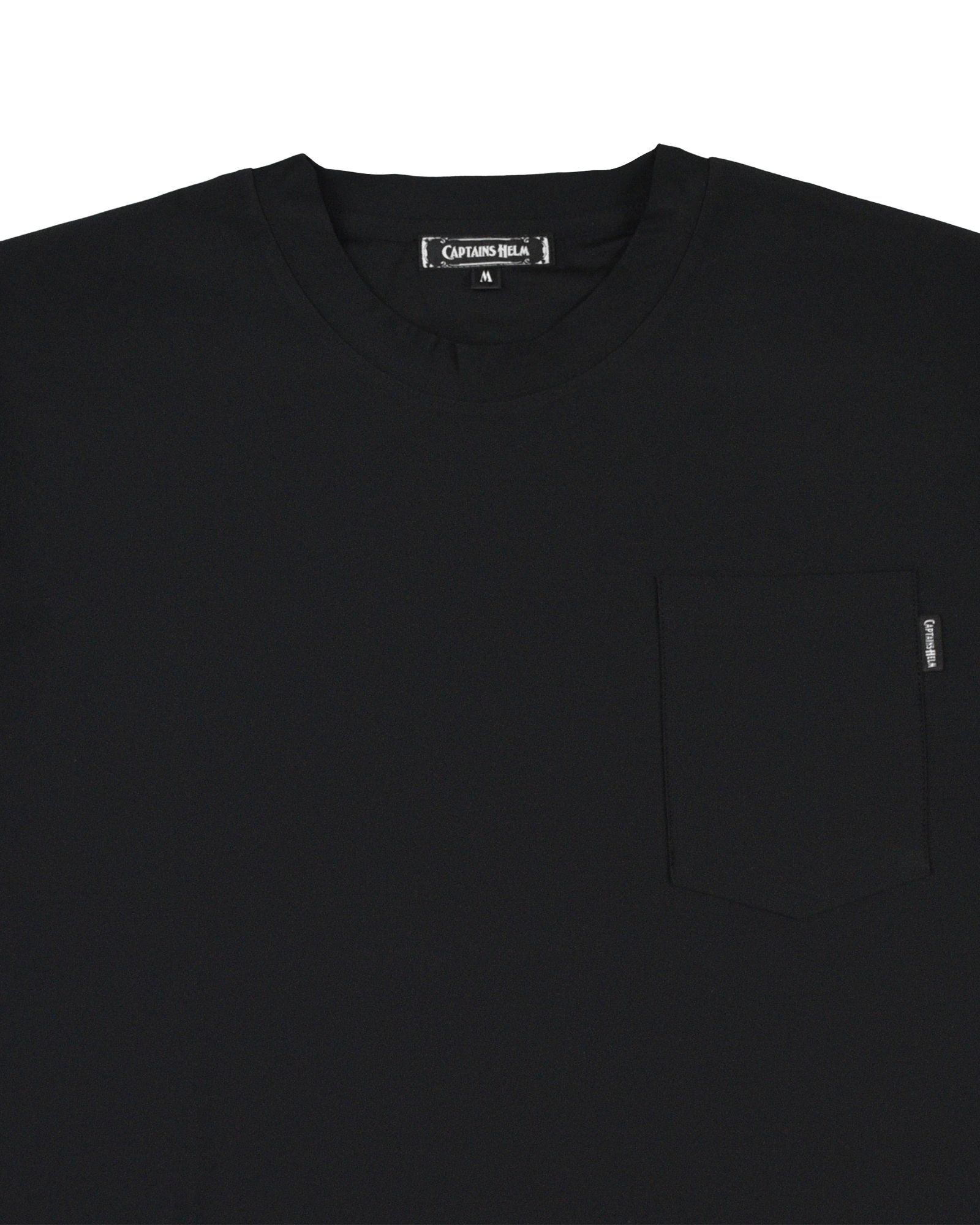 LIGHT&DRY SUMMER TEE (BLACK) / ドライ ストレッチ ポケット Tシャツ