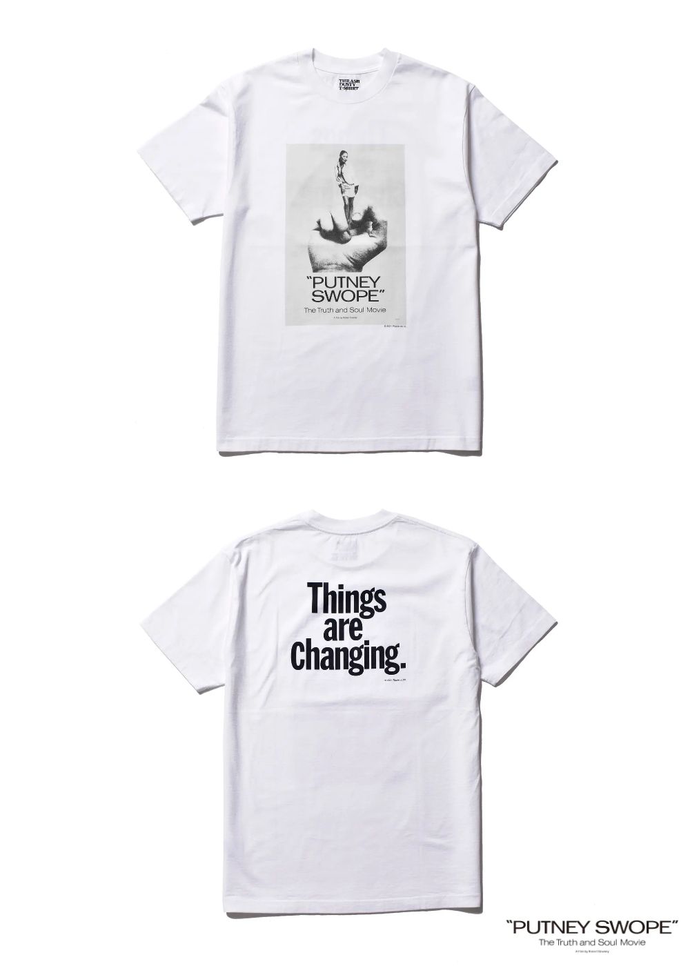 Putney Swope×Stie-lo Tee (WHITE) / ×パトニー・スウォープ×スティーロ コラボTシャツ