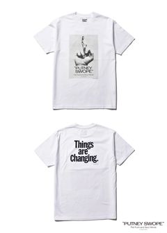 Putney Swope×Stie-lo Tee (WHITE) / ×パトニー・スウォープ×スティーロ コラボTシャツ