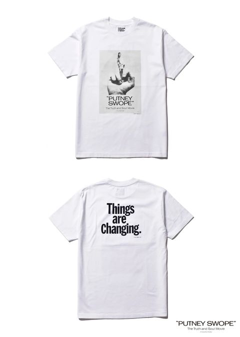 Putney Swope×Stie-lo Tee (WHITE) / ×パトニー・スウォープ×スティーロ コラボTシャツ