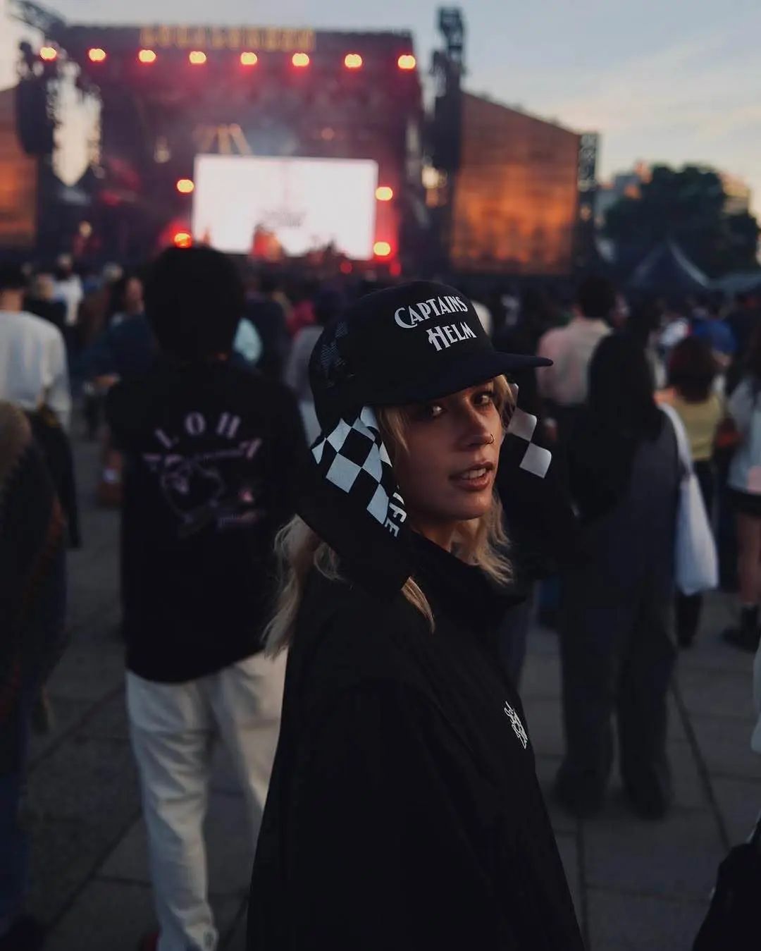 LOGO MESH CAP (BLACK) / ロゴ メッシュ キャップ