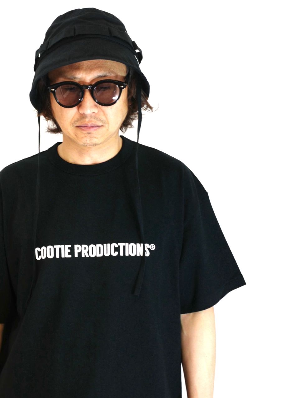 COOTIE PRODUCTIONS - Raza Round Glasses (BLACK×LIGHT GREEN ...