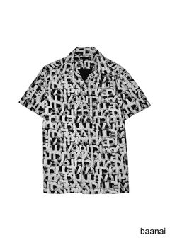 ×baanai L.J.A Denim Open Collar SH (BLT) / バーナイ コラボオープンカラーボックスシャツ