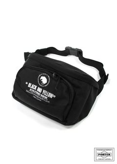 WAIST BAG collaboration with PORTER (BLACK) / ポーター コラボウエストバッグ