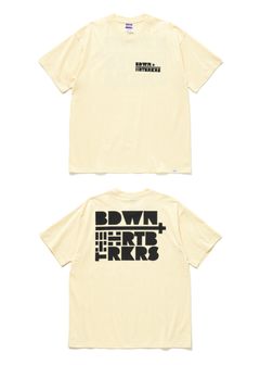 S/S PRINTED TEE "KEITH" (CREAM) / プリント Tシャツ